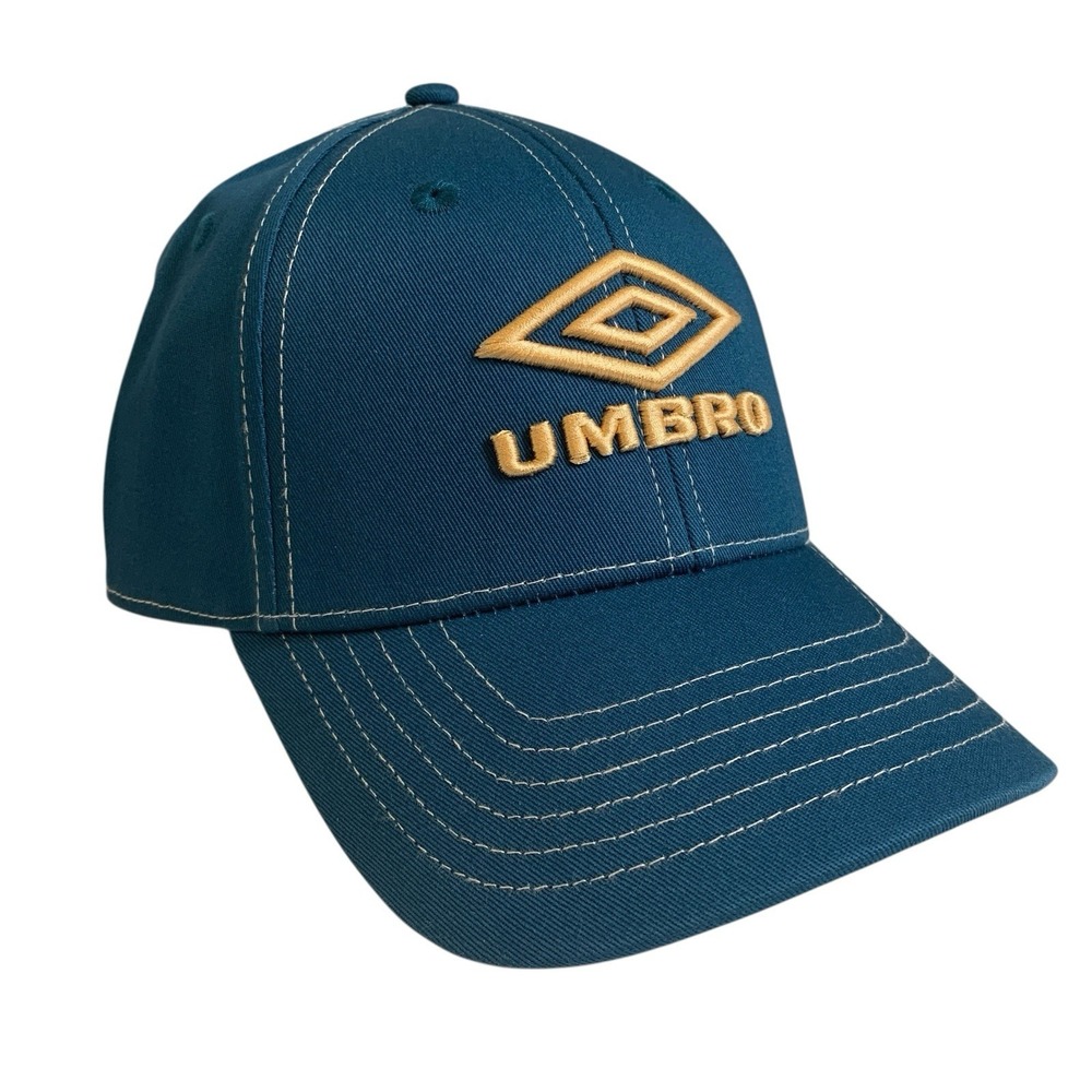 Umbro Stacked 3D Logo Green Heron Snapback Adjustable Hat Cap OSFM